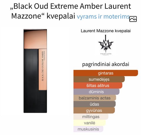 LAURENT MAZZONE BLACK OUD EXTREME