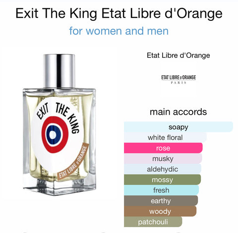 ETAT LIBRE EXIT THE KING