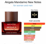 NEW NOTES AKIGALA MANDARINO